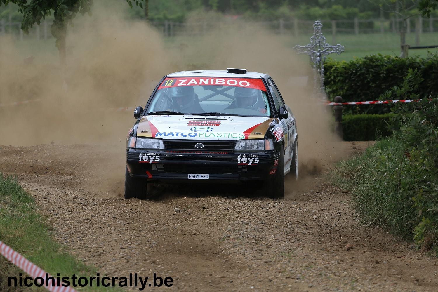 Wedstrijdverslag Sezoens Rally : Polle als leider naar Ieper !