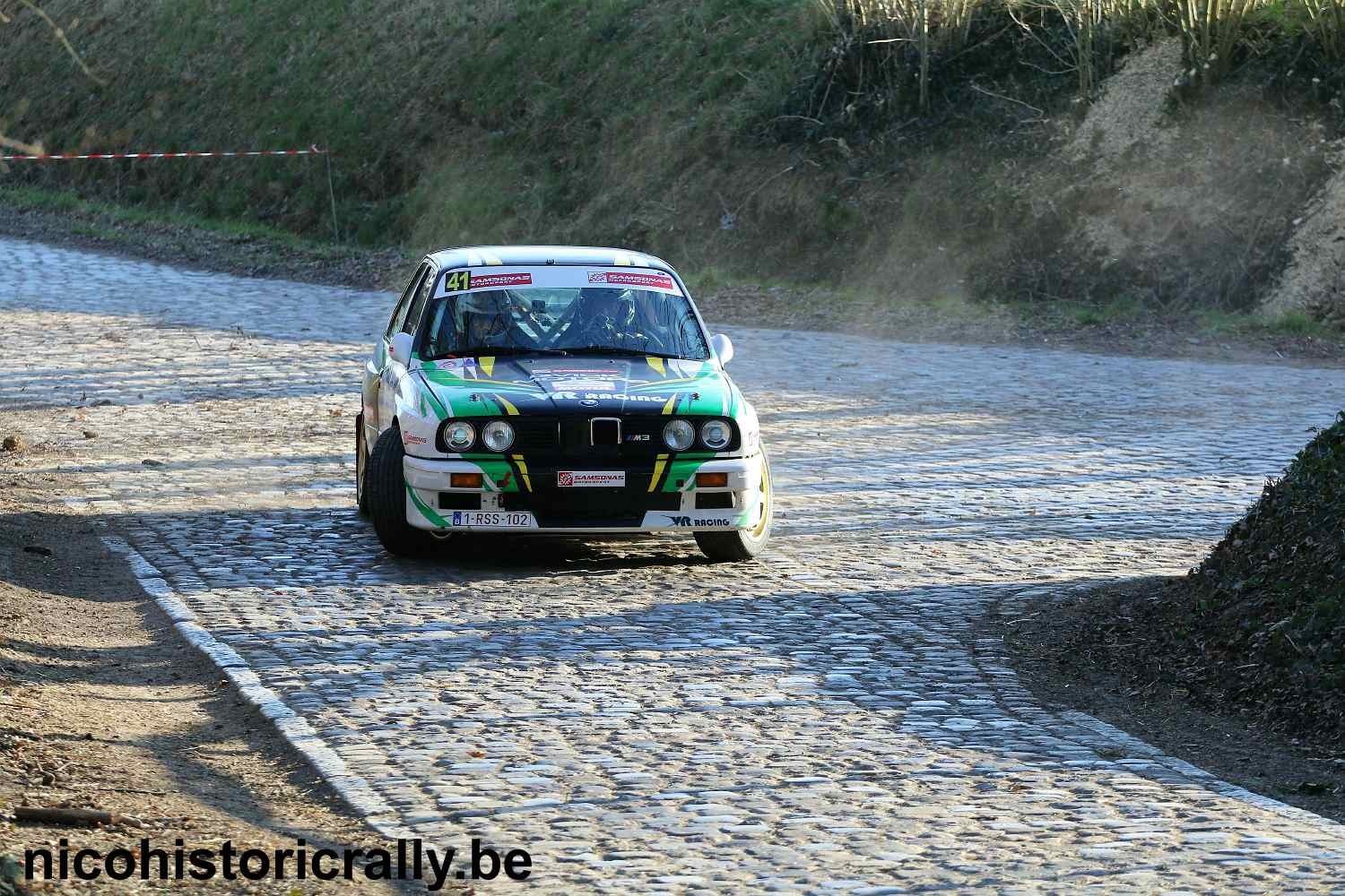 Tom Van Rompuy en Jens Vanoverschelde: Moeilijke rally