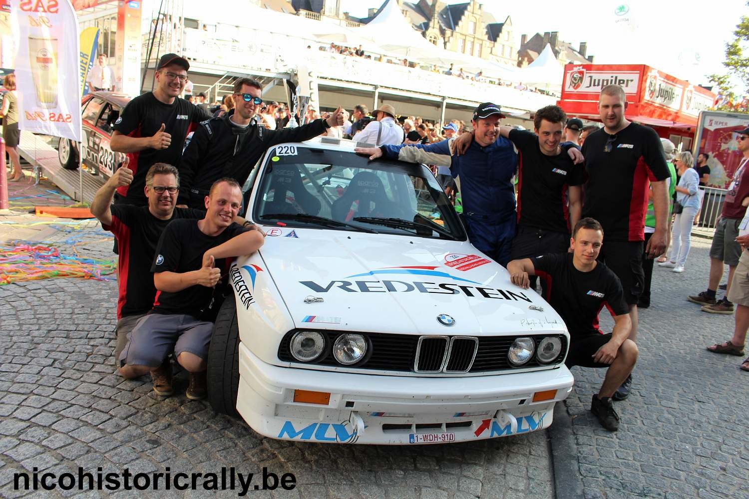 Wedstrijdverslag Christophe Merlevede en Giljan Vandromme in de FIA LAS VEGAS YPRES HISTORIC RALLY.