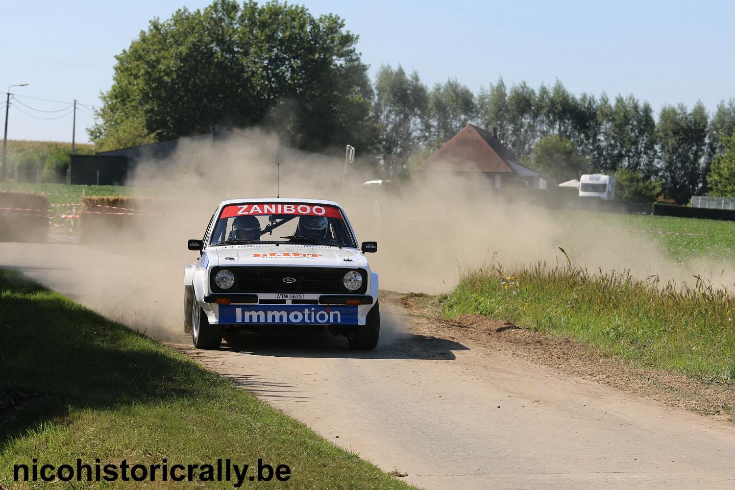 Wedstrijdverslag Mathieu Lietaer en Robbe Ghesquiere in de Aarova Short Rally.