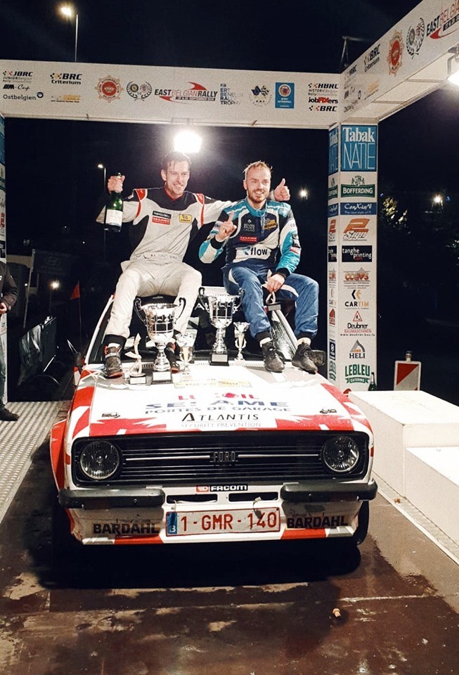 Wedstrijdverslag Arthur Kerckhove en Christophe Doublet in de EBR Rally: Doelstelling bereikt!