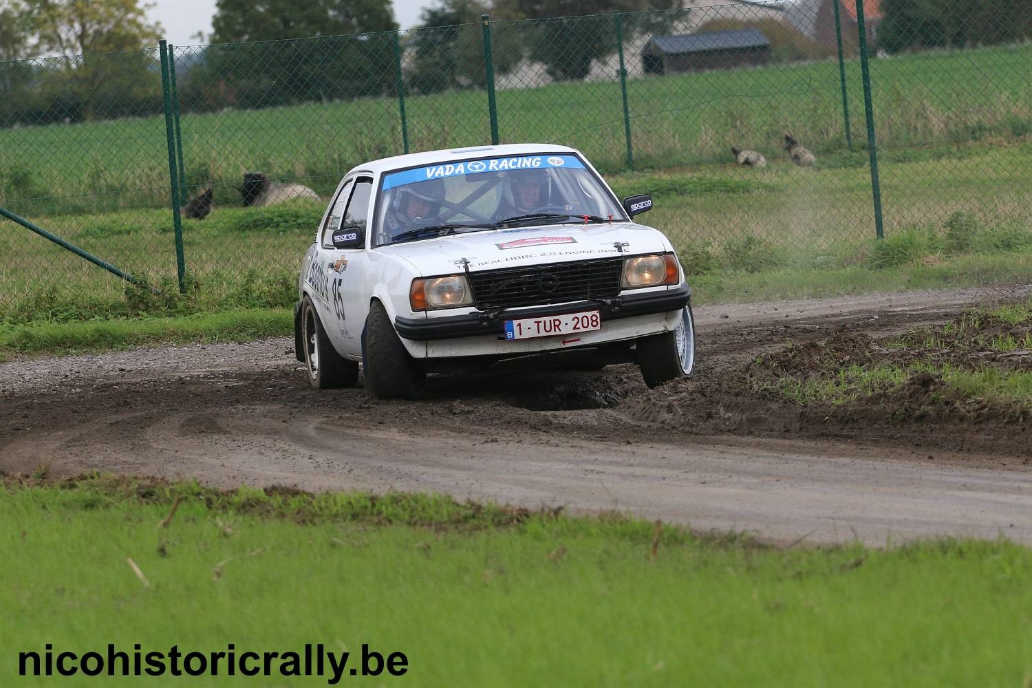 Wedstrijdverslag Eric Louies en Robbe Ghesquiere in de Hemicuda Rally.