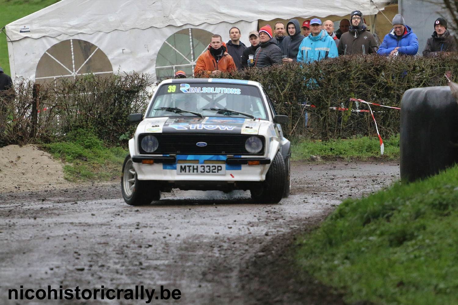 Vooruitblik Condroz Rally Patrick Deblauwe en Jonathan Lemaire.