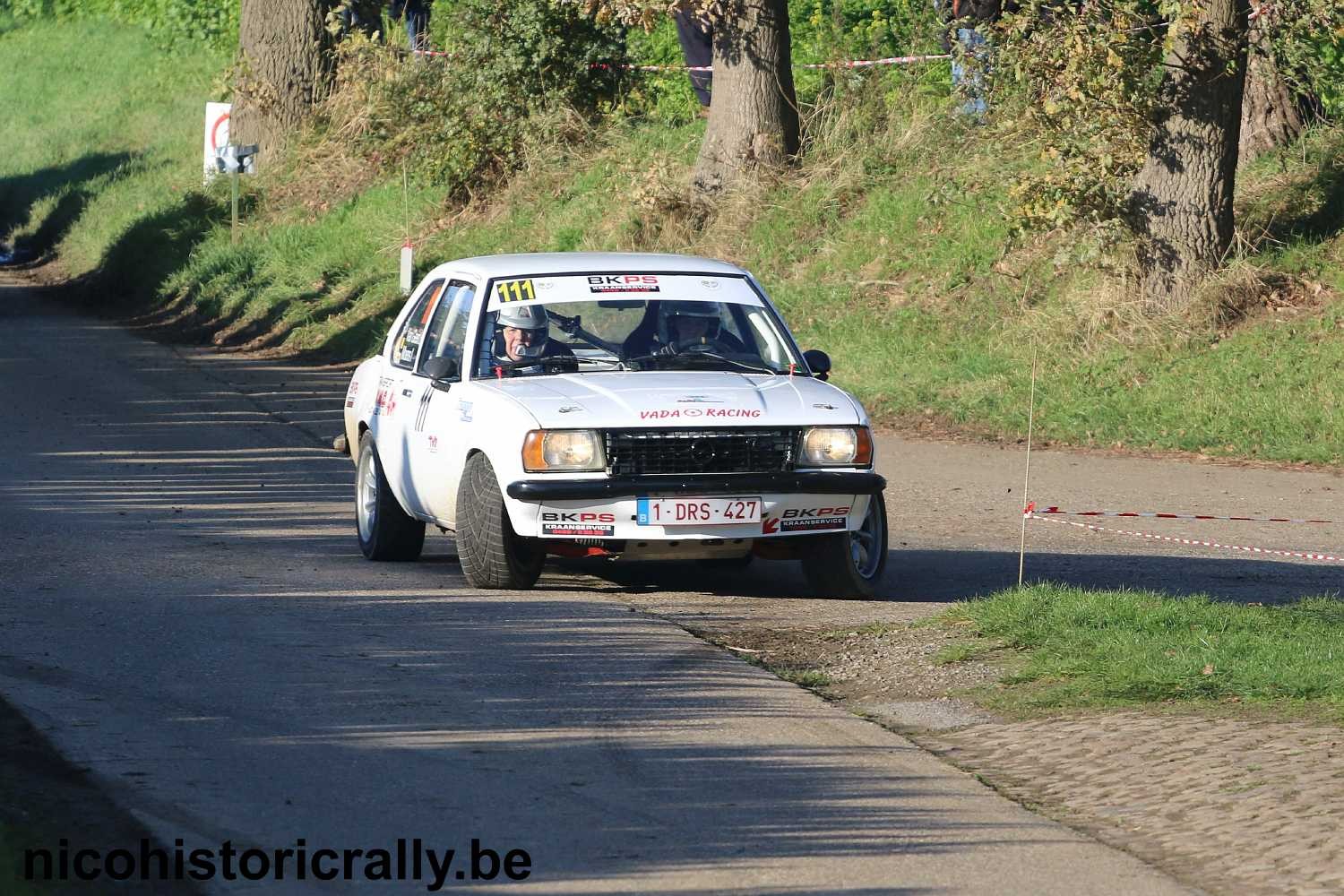 Wedstrijdverslag Eddy van Geert in de Rally van Zuid-Limburg.