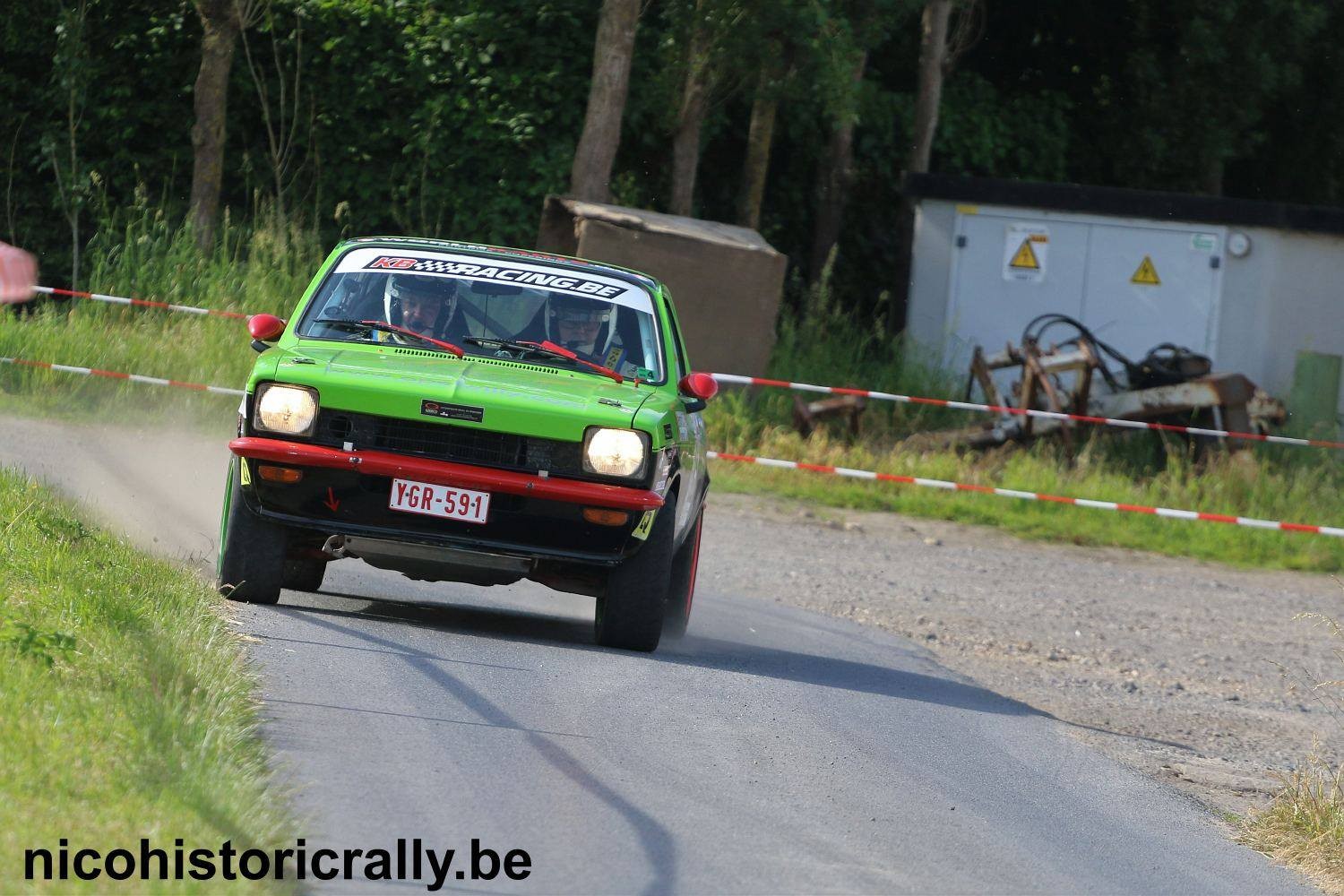 Stefan Verdonck start in de Rally van Wervik zijn seizoen 2020 !