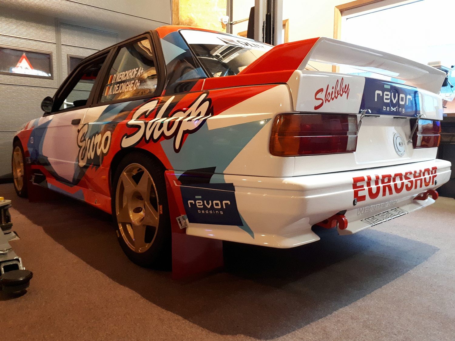 Danny Kerckhof start met zijn nieuwe wagen in de Rally van Haspengouw !