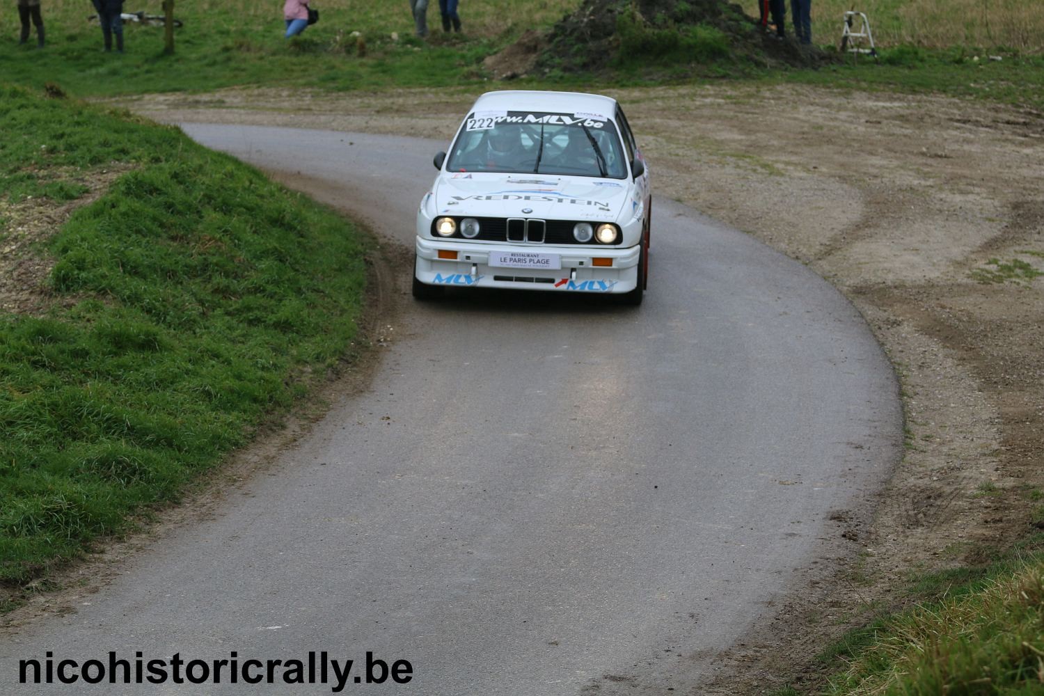 Wedstrijdverslag Christophe Merlevede en Giljan Vandromme in de Rallye Le Touquet.