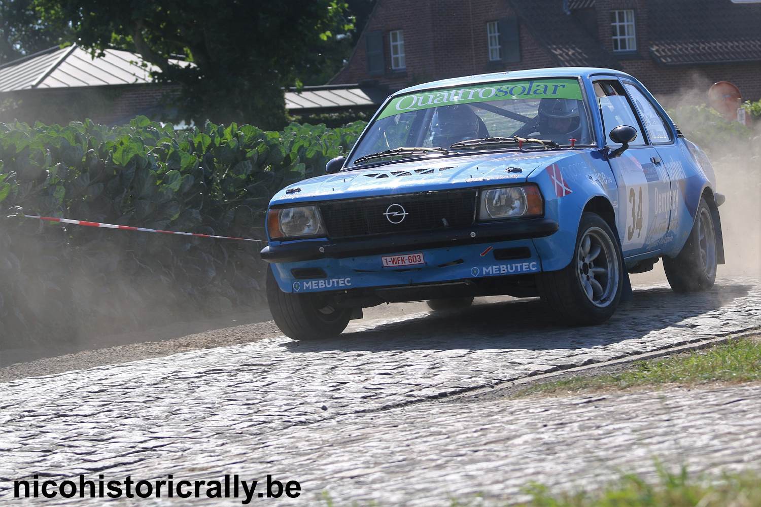  Aarova Rally Oudenaarde in het Jobfixers BRC