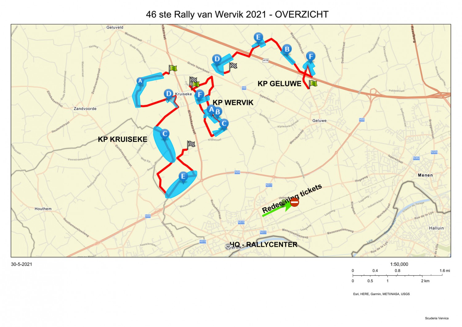 Vanaf zaterdag tickets te koop online voor de eerste afspraak van het jaar: de 46ste Rally van Wervik.