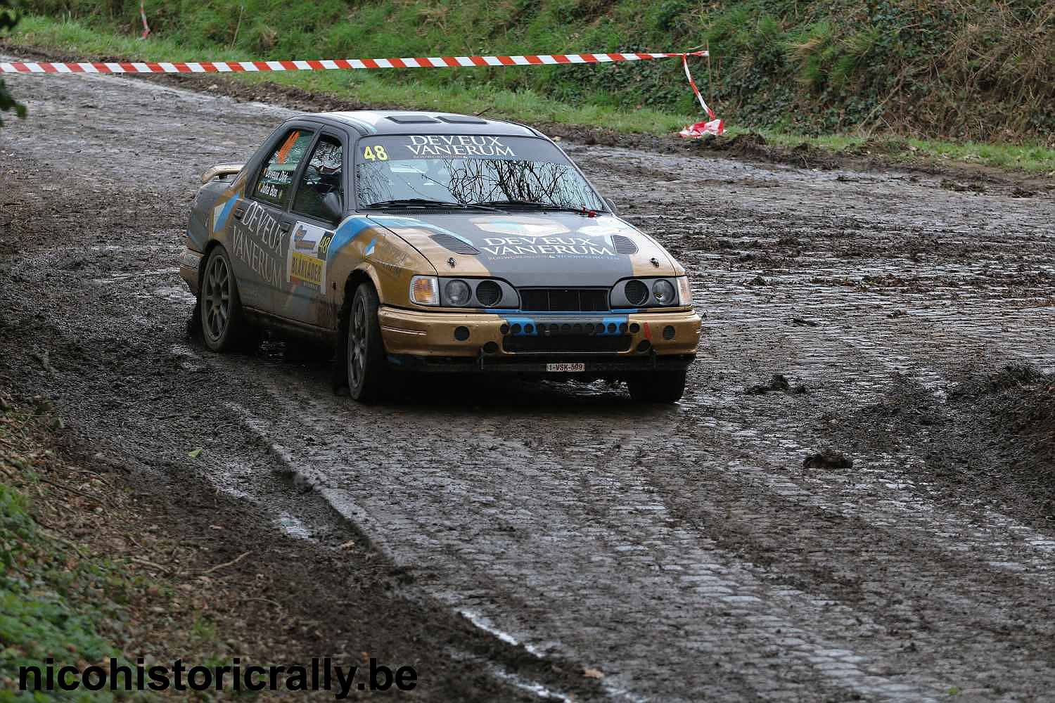 Voorbeschouwing 1ste South Belgian Rally: Dirk Deveux favoriet in zijn Ford Sierra RS Cosworth 4x4 !