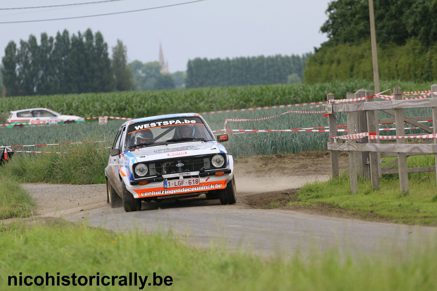 Wedstrijdverslag Sascha Oosterlinck in de TBR Rallysprint: Ons goed geamuseerd !