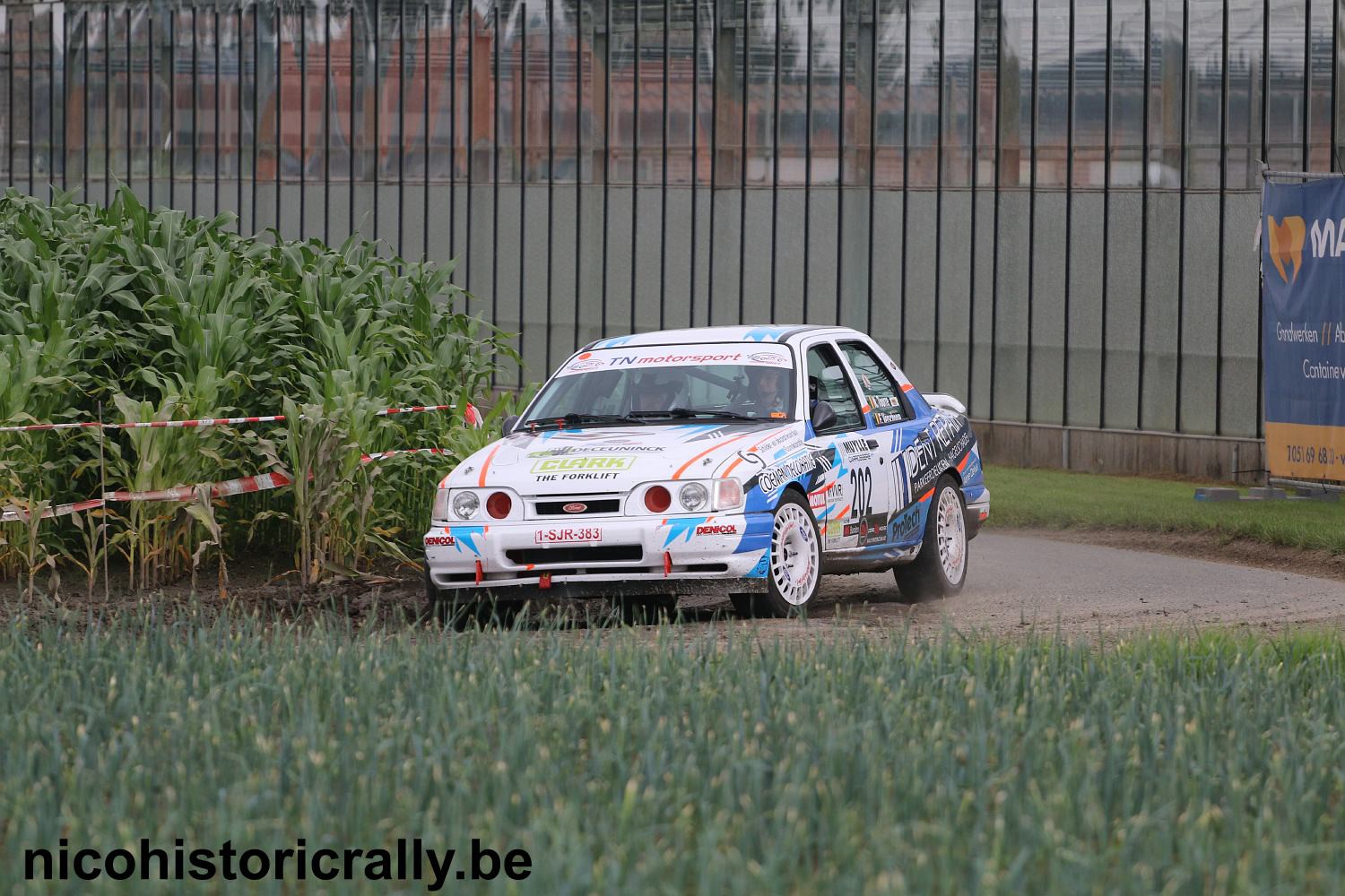 Wedstrijdverslag Nick Toorre in de TBR Rallysprint: Al bij al een geslaagde rally !