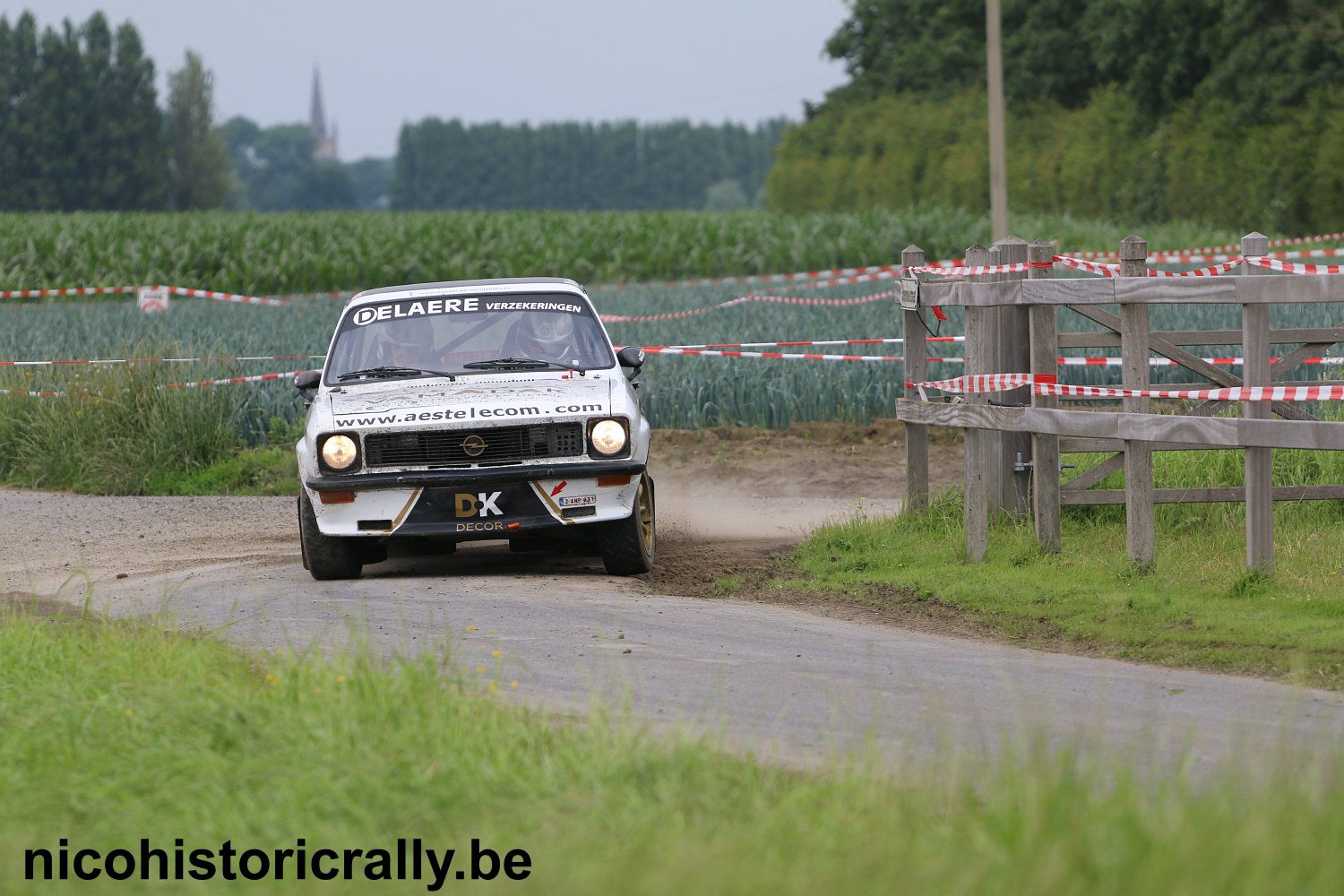 Wedstrijdverslag Claude Debue in de TBR Rallysprint: Tevreden met de 6de plaats !