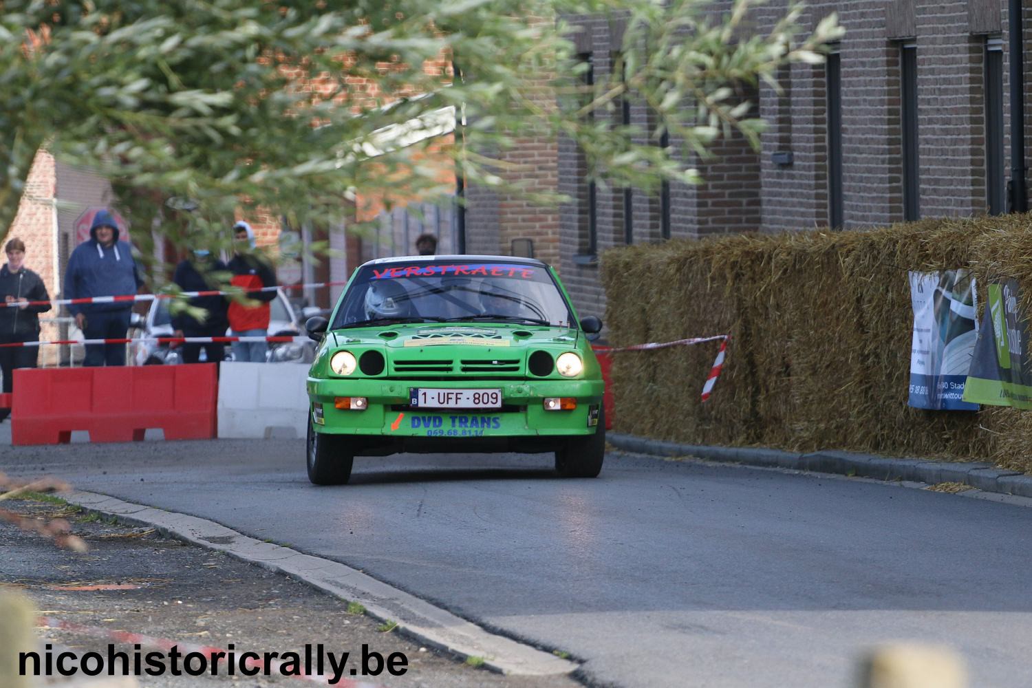 Wedstrijdverslag Peter Vanderhauwaert in de Rally van Staden: Vooral plezier maken !