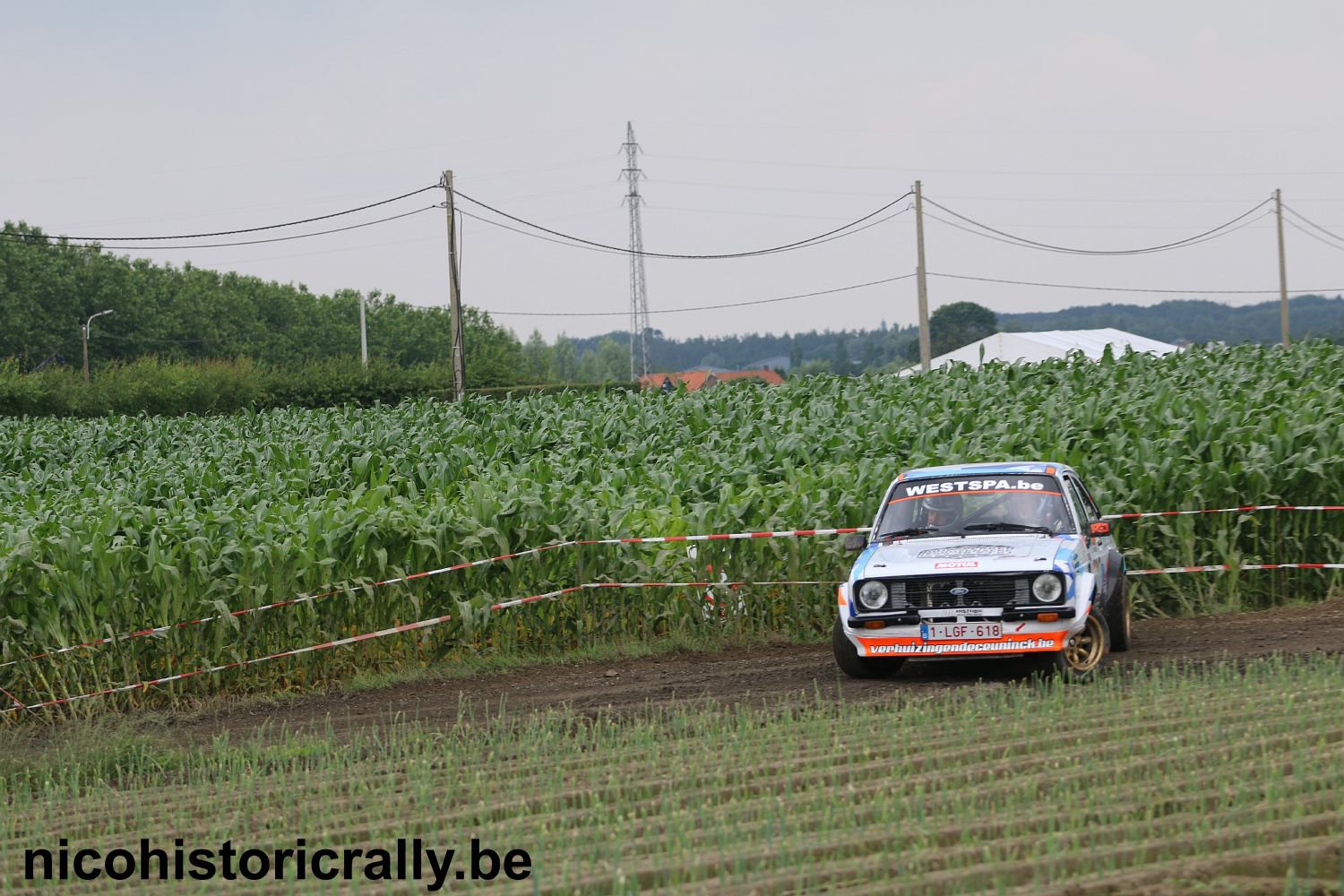 Wedstrijdverslag Sascha Oosterlinck in de East Belgian Rally: Ons goed geamuseerd !