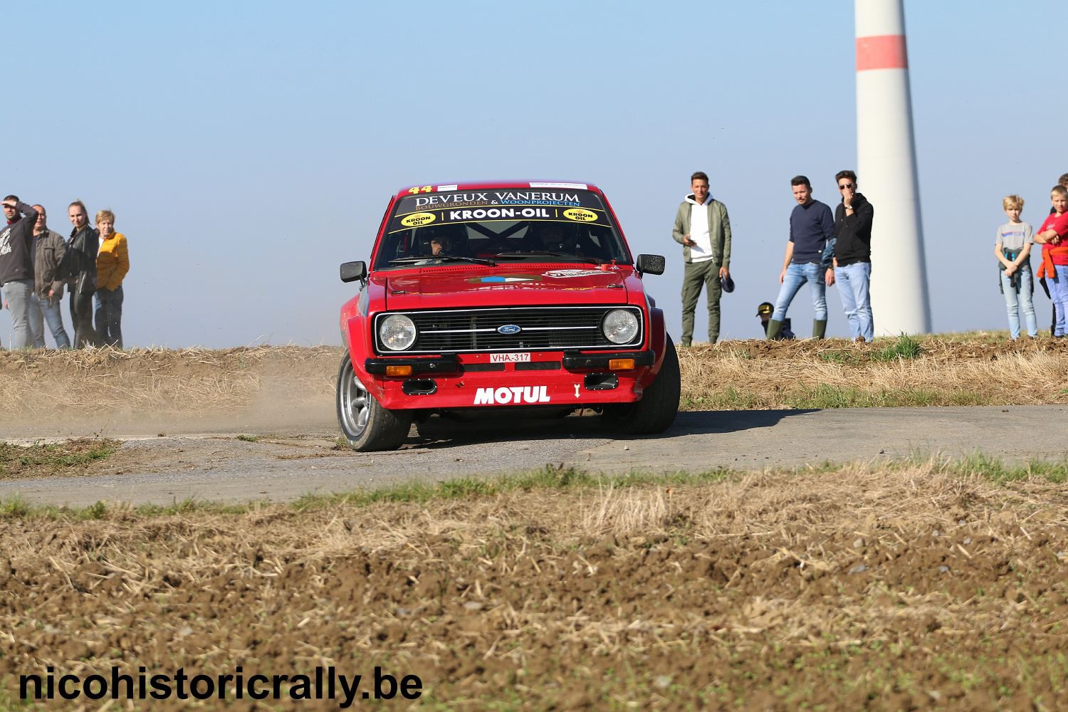 Dirk Deveux wint de Rallye De Wallonie maar er was weinig tegenstand !