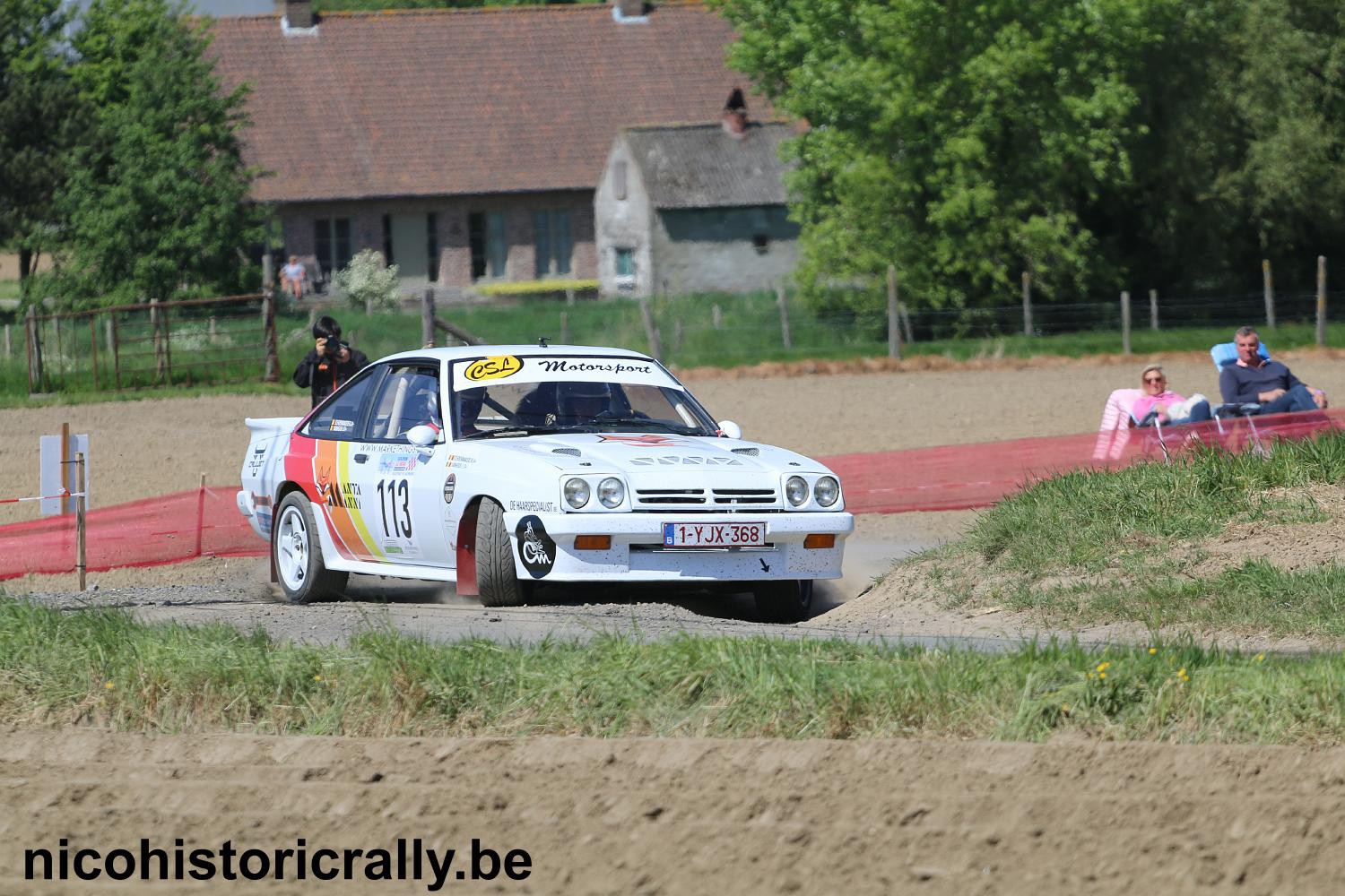Wedstrijdverslag Niels Schoenmakers in de Monteberg Rally: Ondanks deze mechanische breuk blikt het duo toch positief terug op hun rallyweekend !