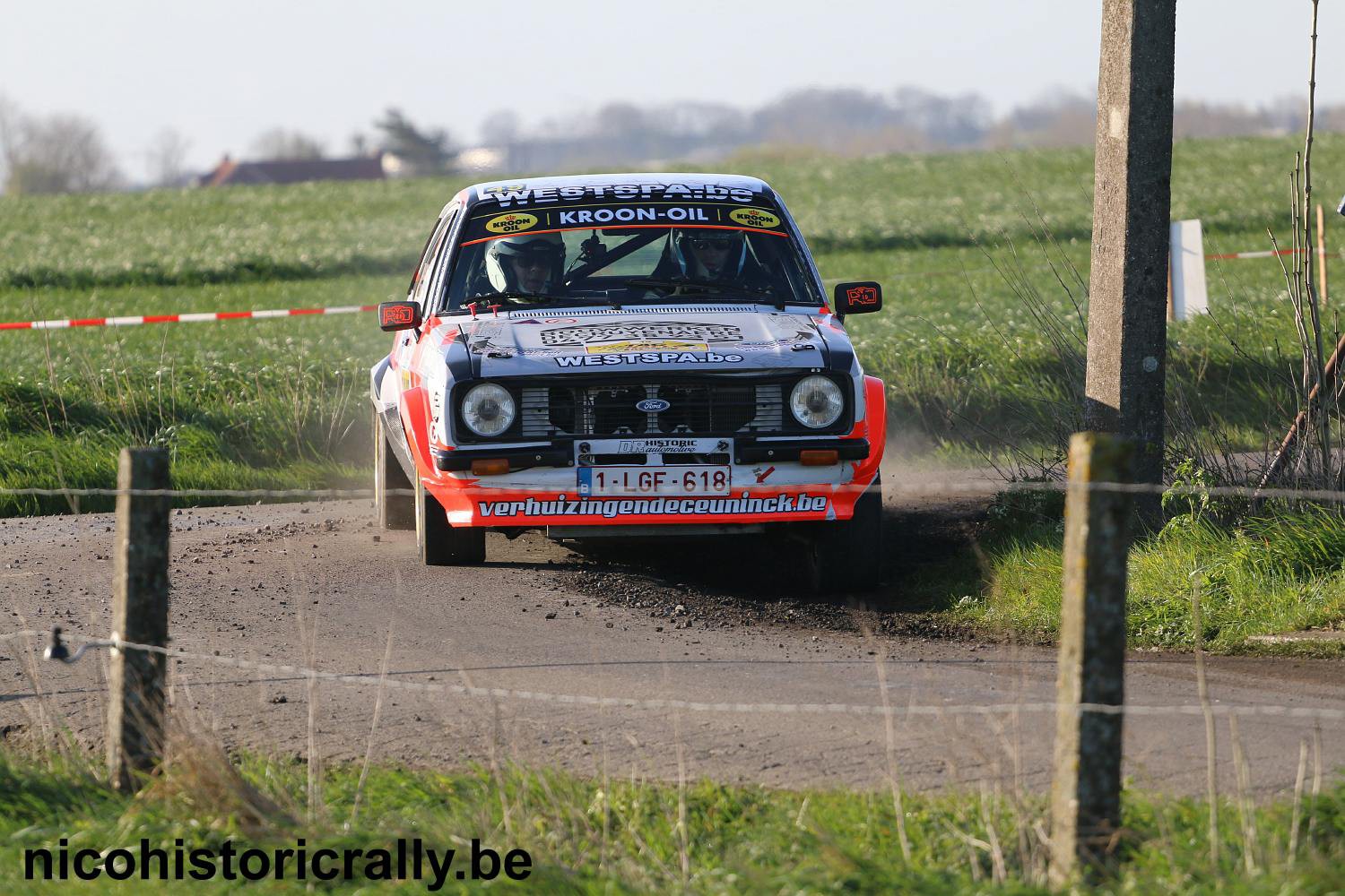 Wedstrijdverslag Sascha Oosterlinck in de TAC Rally: zeer tevreden over deze niet gemakkelijke TAC !