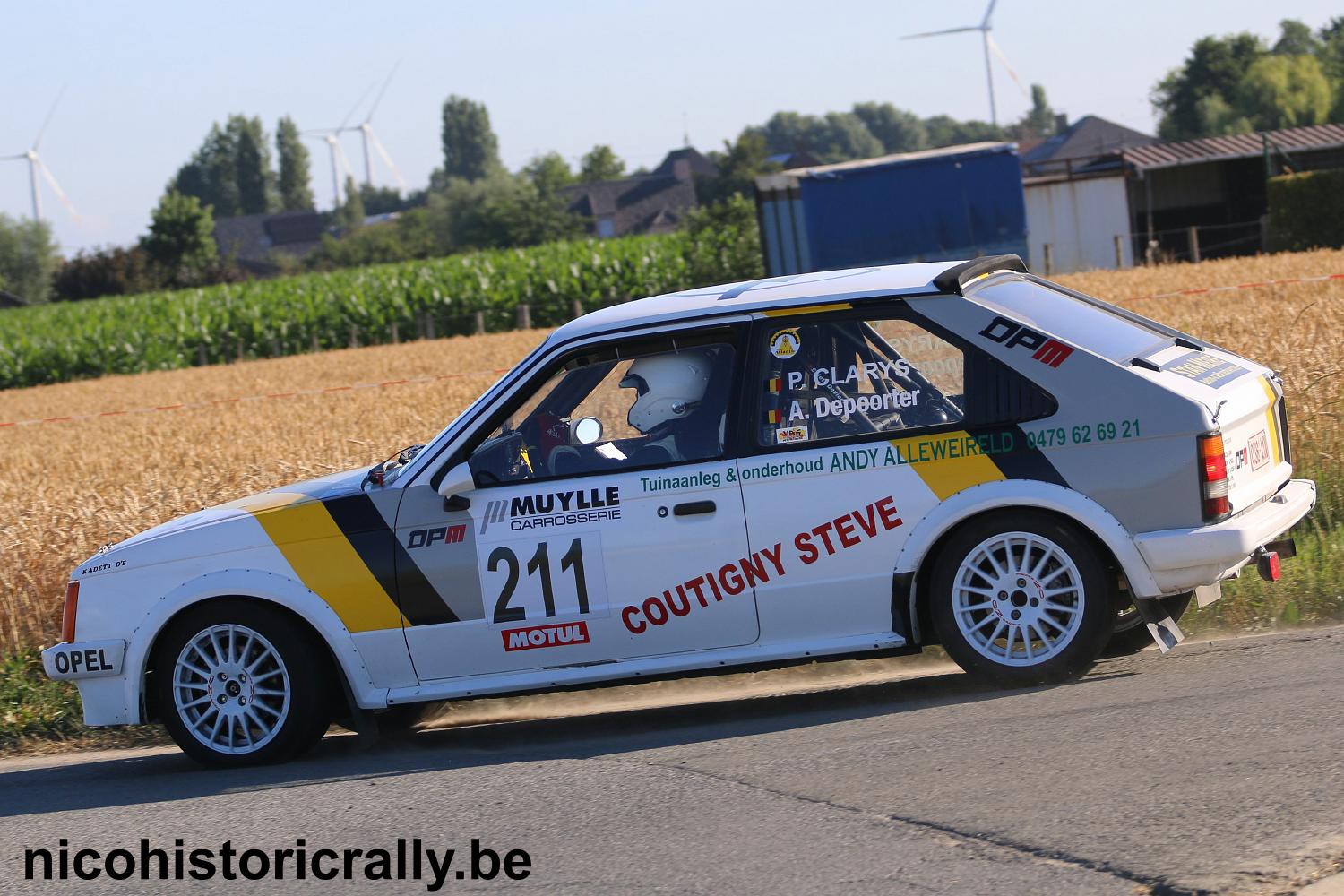 Wedstrijdverslag Pascal Clarys in de TBR Short Rally: 1ste in de klasse !