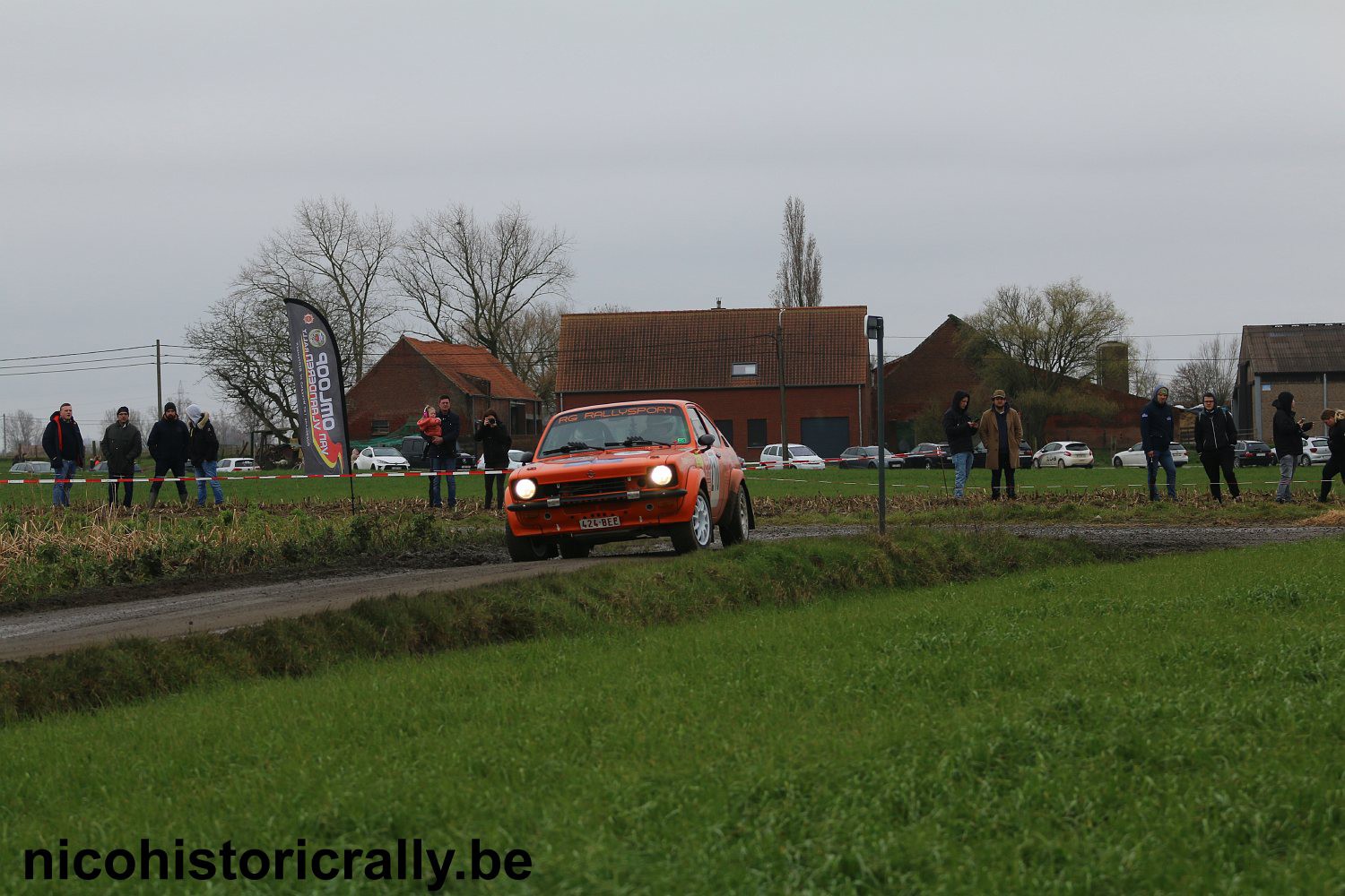 Wedstrijdverslag Glenn Rogiers in de Short Rally van Moorslede: Een Rally om snel te vergeten !