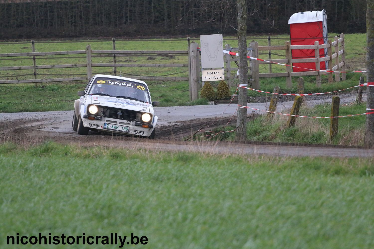 Wedstrijdverslag Reinaud en Martine in de Short Rally van Moorslede: Tevreden met onze wedstrijd !