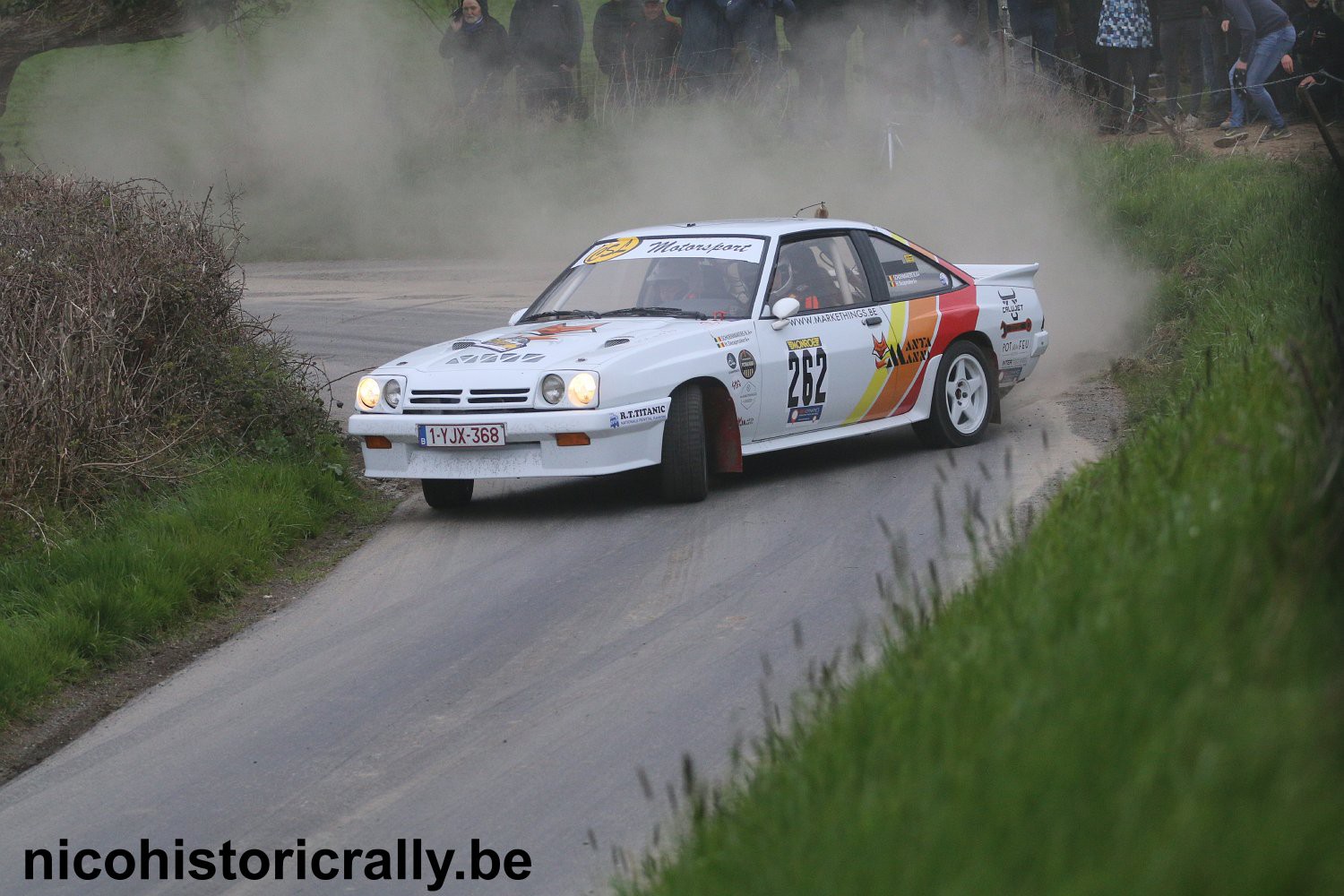 Wedstrijdverslag Niels Schoenmakers in de Rallye Salamandre: Weg 1ste plaats door weeral pech !
