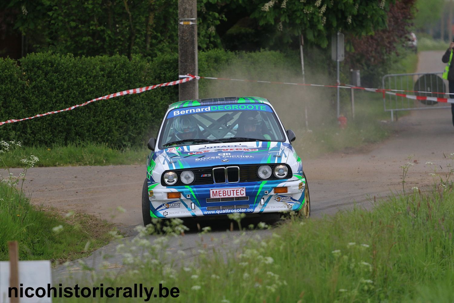 Wedstrijdverslag Cedriek Merlevede in de Rally van de Monteberg: Geen vertrouwen in de wagen !