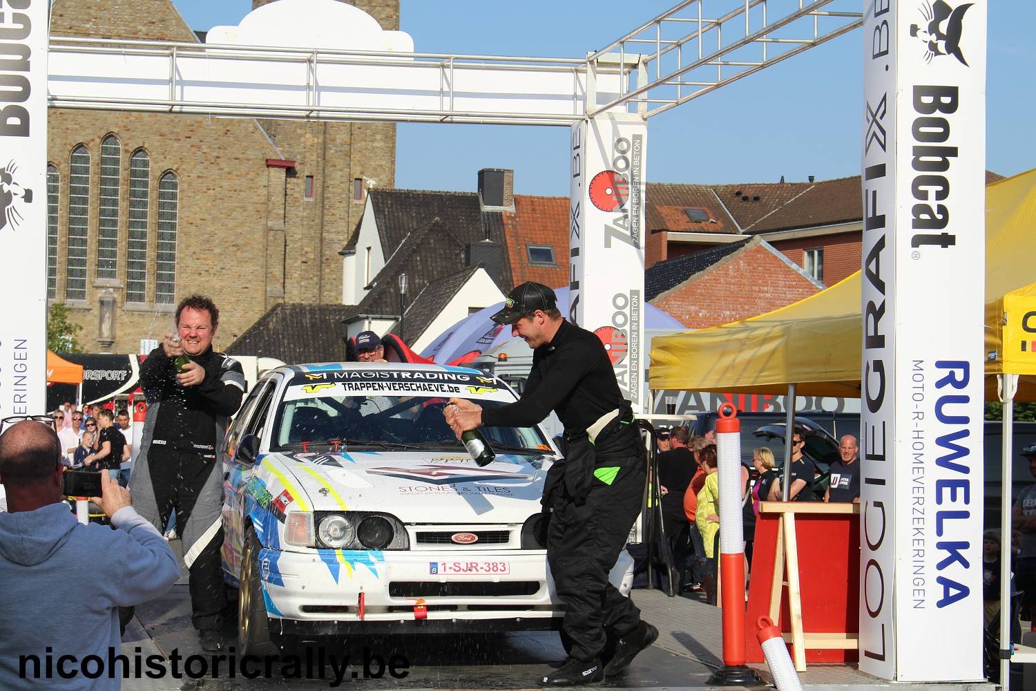 Verslag ORC Canal Rally: Nick Toorré in zijn Ford Sierra RS Cosworth de snelste !