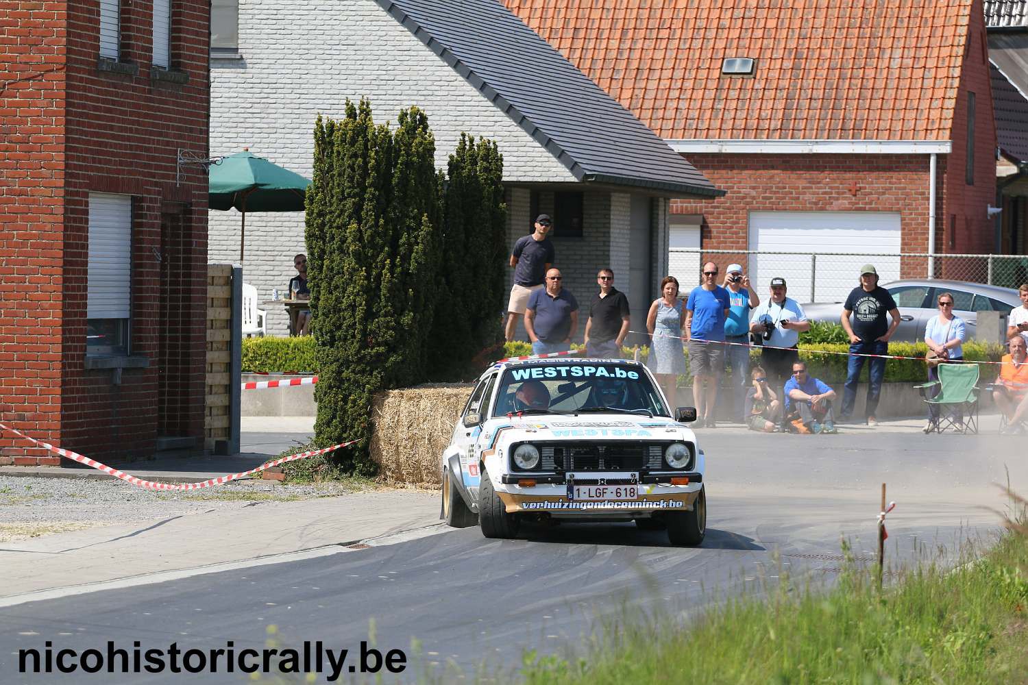 Wedstrijdverslag Sascha Oosterlinck in de ORC Canal Rally: Het publiek wat verwend na onze pech !