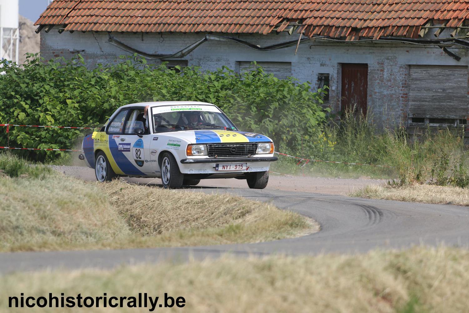 Wedstrijdverslag Christophe Lagache en Kristof Meersseman in de Rally van Wervik: heel leuke editie voor ons !