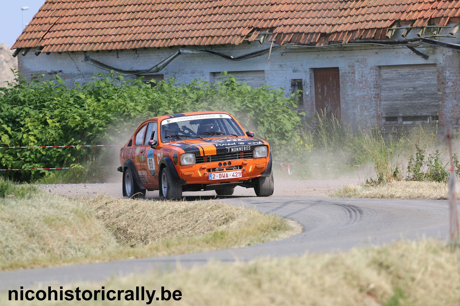 Wedstrijdverslag Mathias Ver Eecke in de Rally van Wervik: 2e in klasse 4H3 !