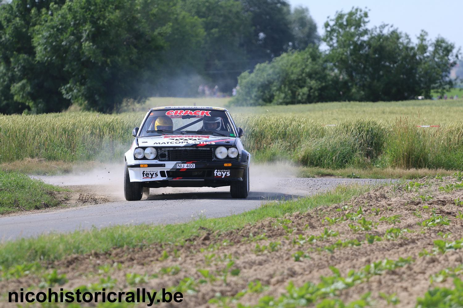 Verslag vrijdag Ardeca Ypres Rally: Paul Lietaer leider na 8 proeven !