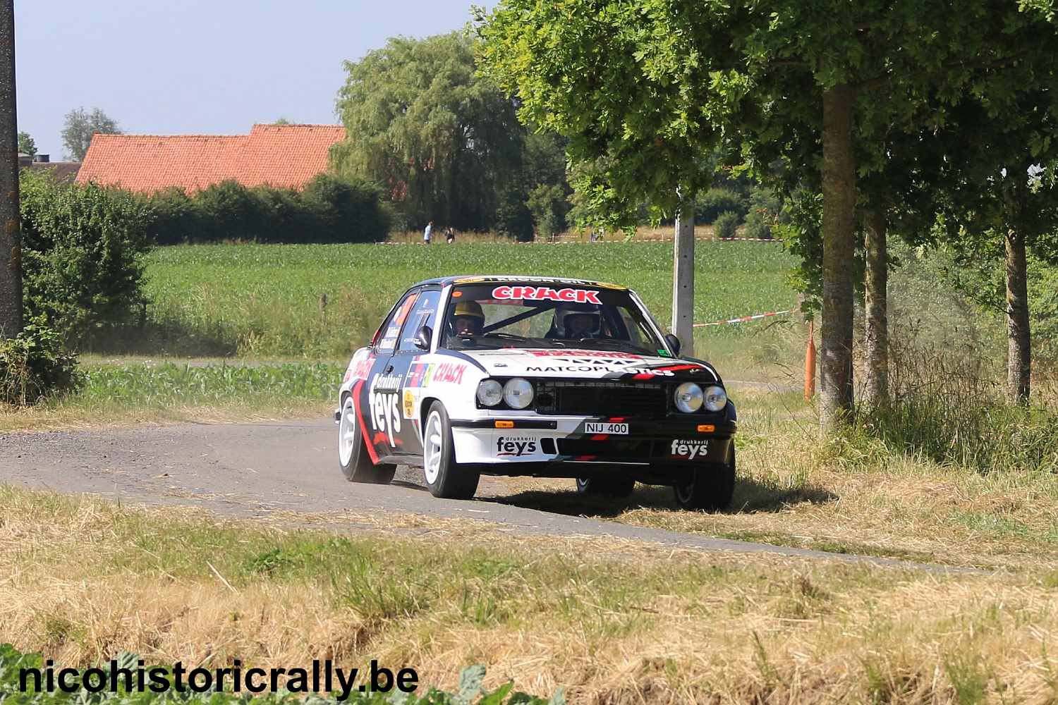 Wedstrijdverslag Paul Iietaer en Wouter Knockaert in de Ardeca Ypres Rally: Mijn 10de zege !