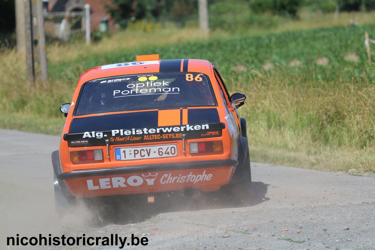 Wedstrijdverslag Rudi Dekimpe in de Ardeca Ypres Rally: Met mijn dochter over het podium was schitterend !