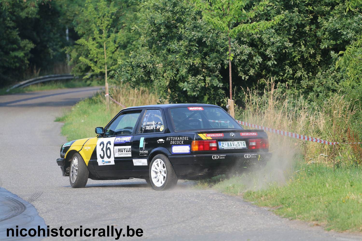 Wedstrijdverslag Jeffrey Decock in de TBR Short Rally: 1ste plaats in de klasse H7 !