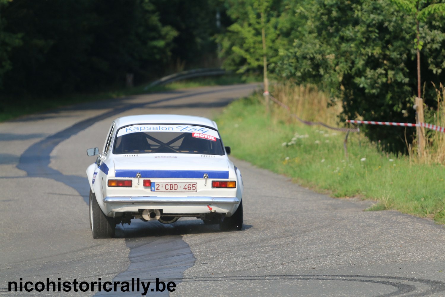 Wedstrijdverslag Rik Vannieuwenhuyse in de TBR Short Rally: Zalig om eens aan te komen zonder problemen !
