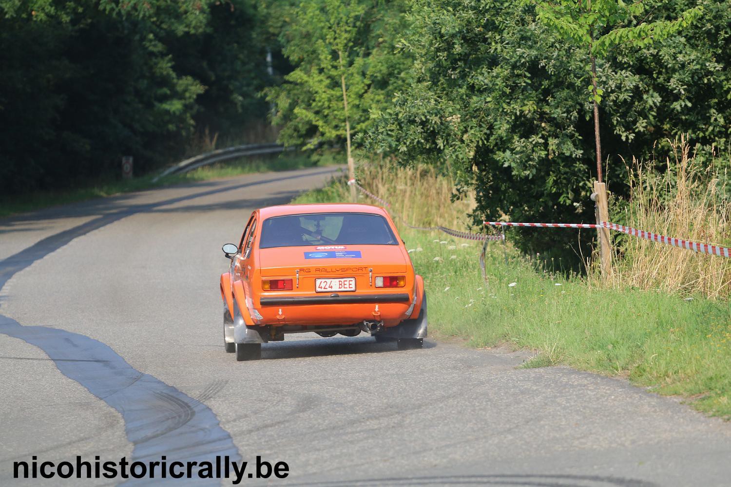 Wedstrijdverslag Glenn Rogiers in de TBR Short Rally: Tevreden over ons resultaat !