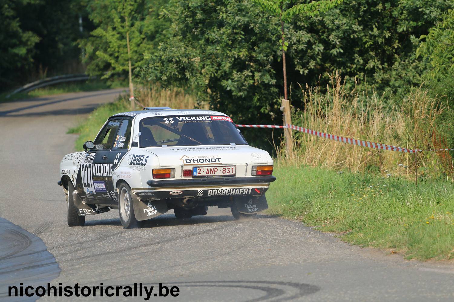 Wedstrijdverslag Claude Debue in de TBR Short Rally: Jammer van de opgave !