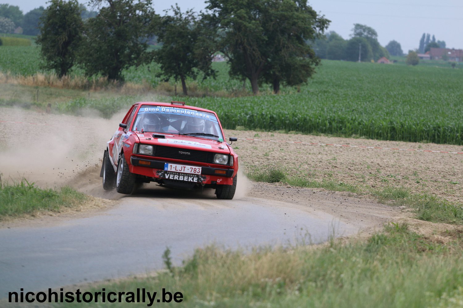 Wedstrijdverslag Fangio Verbeke in de TBR Short Rally: Zeer tevreden en we winnen de spektakelbeker !