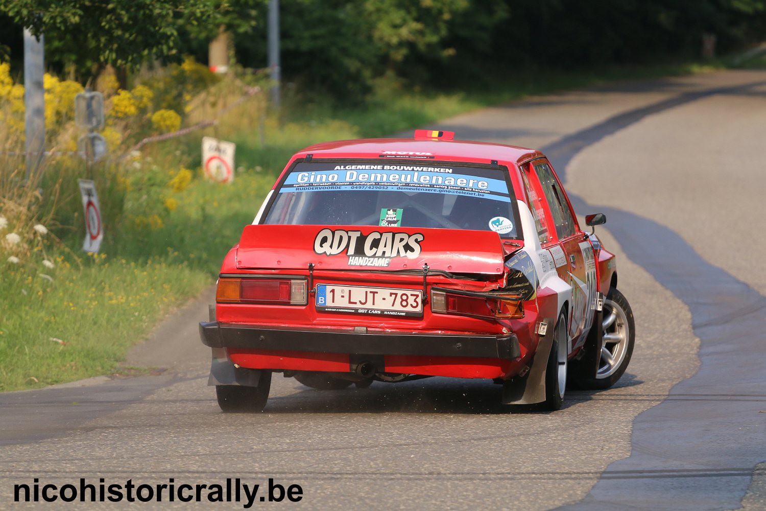 Wedstrijdverslag Fangio Verbeke in de TBR Short Rally: Zeer tevreden en we winnen de spektakelbeker !