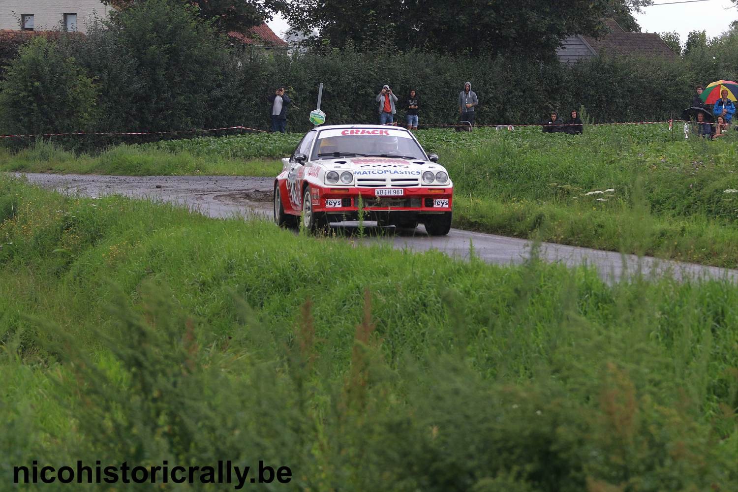 Verslag Rally van Staden: Paul Lietaer de snelste in zijn Opel Manta 400 !