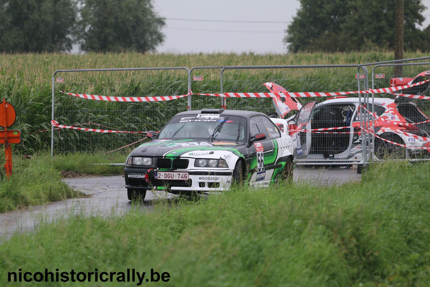 Wedstrijdverslag Pieter Douchy in de Rally van Staden: Toch blij om over het podium te rijden !
