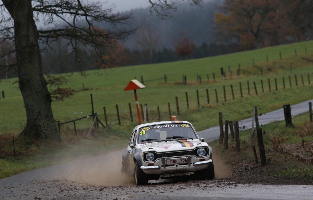 Verslag SPA Rally: Geoffrey Leyon oppermachtig met zijn Ford Escort MKI !