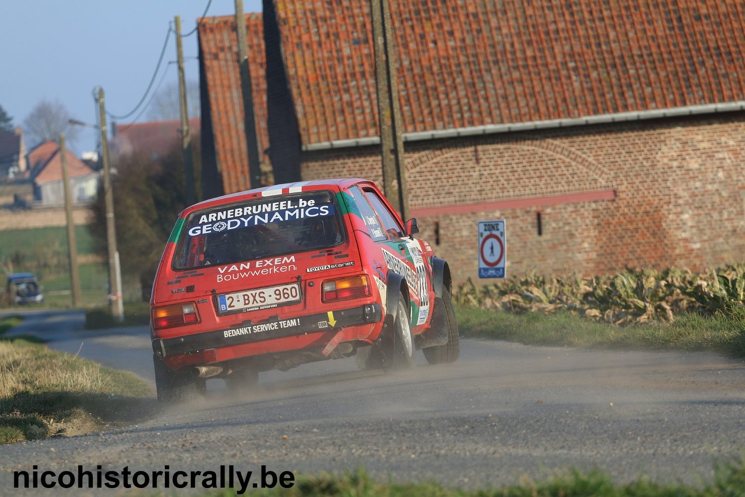 Wedstrijdverslag Jeffrey Derycke in de Short Rally van Moorslede: Klassewinst !