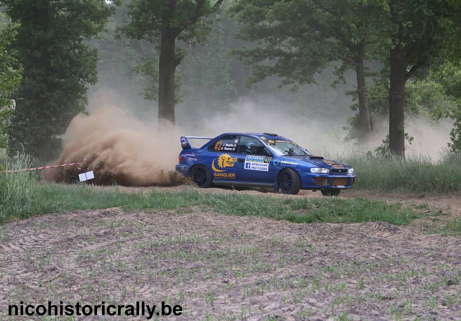 Verslag Sezoensrally Youngtimer BRC: Jo Muylle beleeft een droomweekend op de maaskiezel !