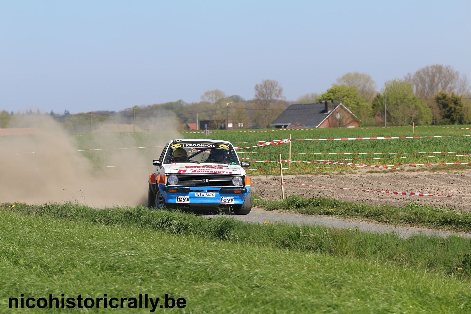 Voorbeschouwing ORC Canal Rally: Paul Lietaer favoriet in zijn Ford Escort !