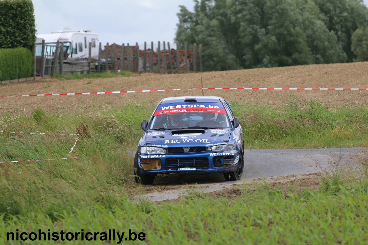 Wedstrijdverslag Sascha Oosterlinck in de ORC Canal Rally: Toch nog tevreden ondanks onze schuiver !