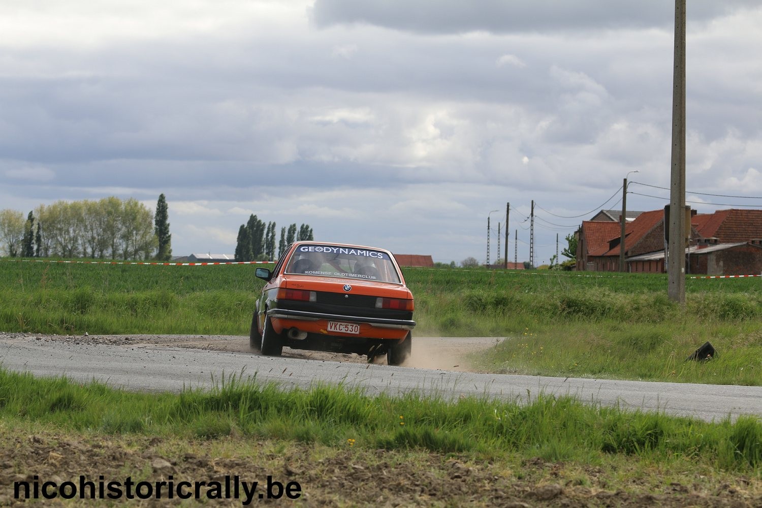 Wedstrijdverslag Jurgen Vanderhaeghe in de Rally van de Monteberg: We zijn tevreden dat de wagen technisch perfect bleef functioneren !
