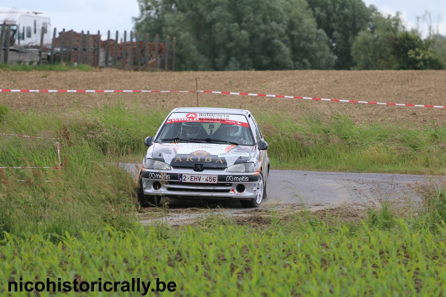 Wedstrijdverslag Filip en Simon Decru in de ORC Canal Rally: Na onze uitschuiver toch nog goeie tijden naar onze normen !