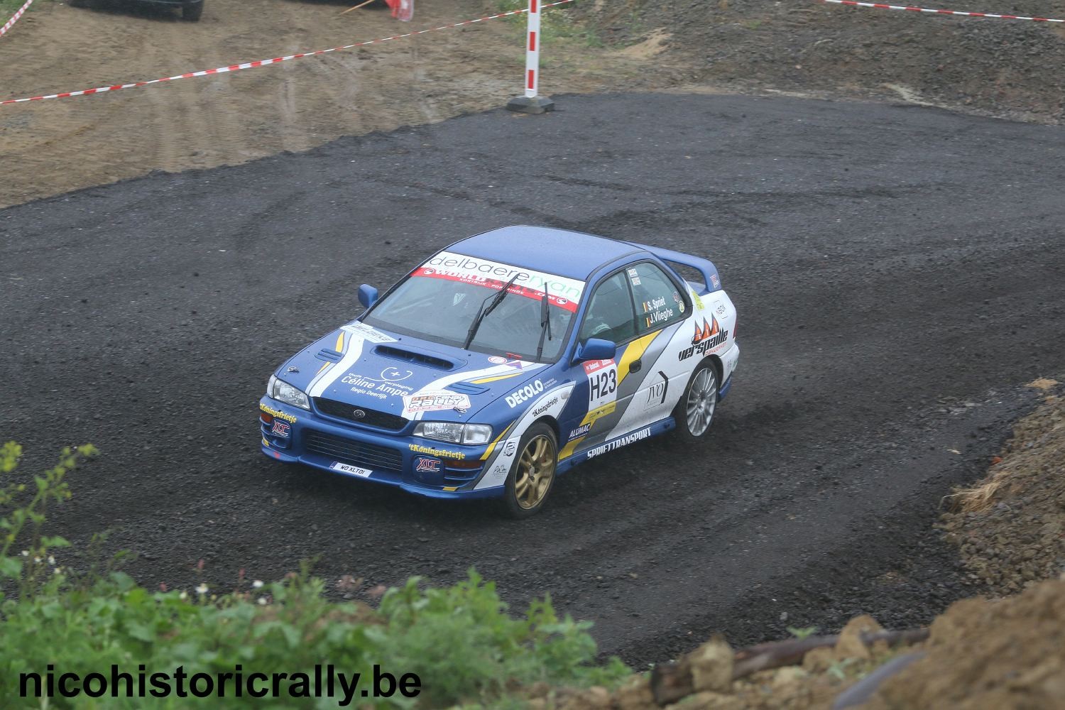 Wedstrijdverslag Sonny Spriet in de ORC Canal Rally: Mooie ORC gehad ondanks onze schuiver !
